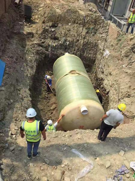 沙坪坝区南部县养猪场玻璃钢化粪池项目